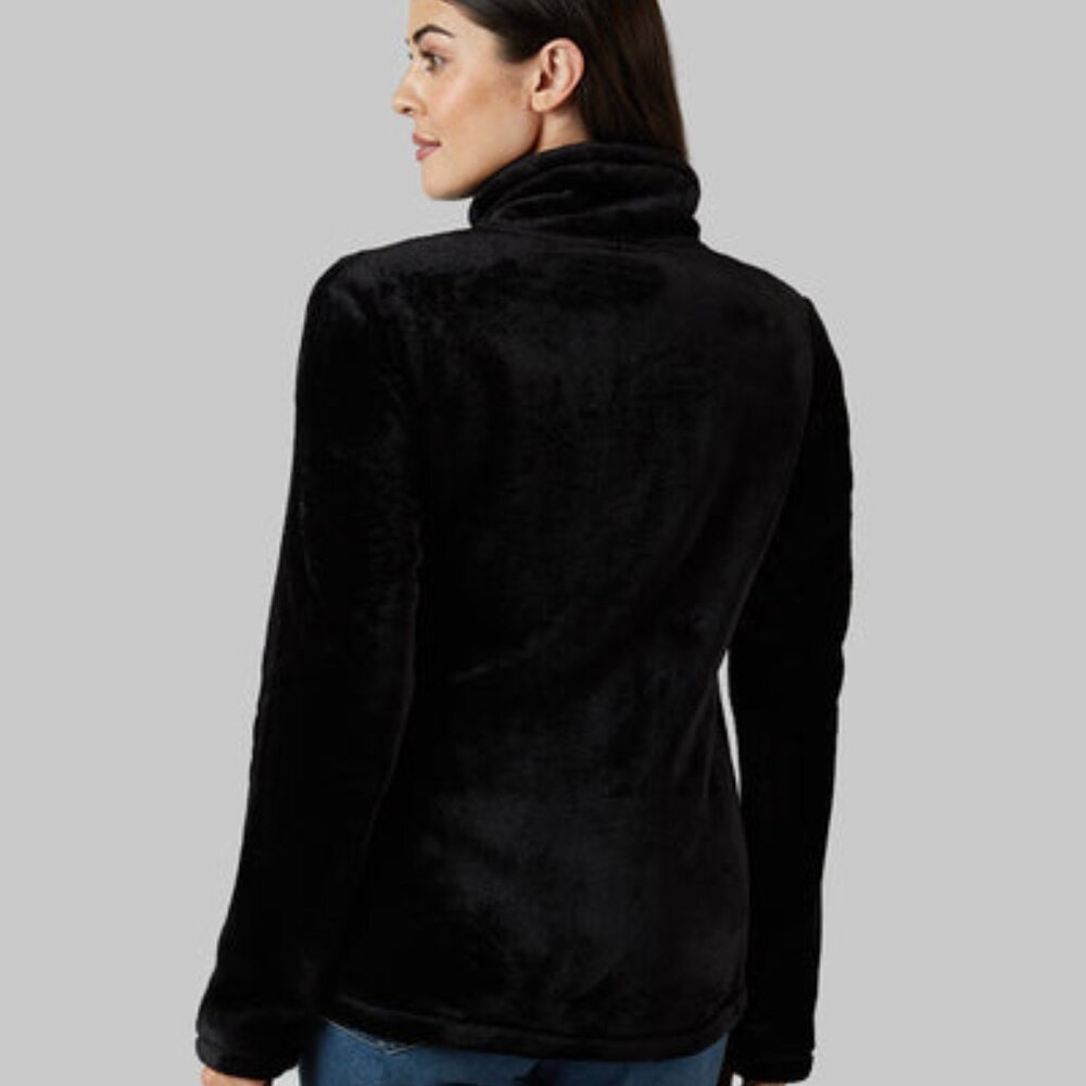 Warm fuzzy black jacket